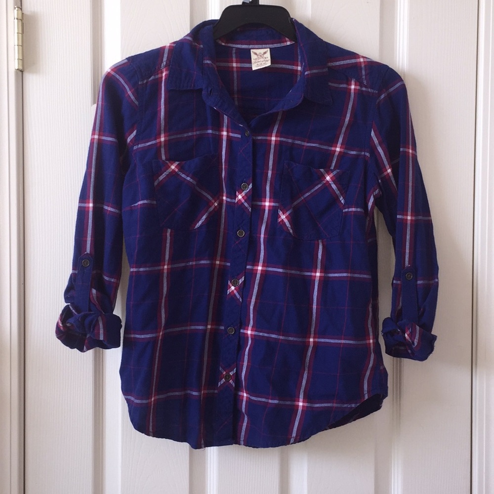 Faded glory, flannel.